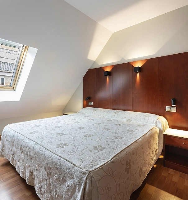 Double rooms for single use: